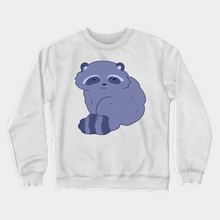 Cute Chunky Raccoon Crewneck Sweatshirt